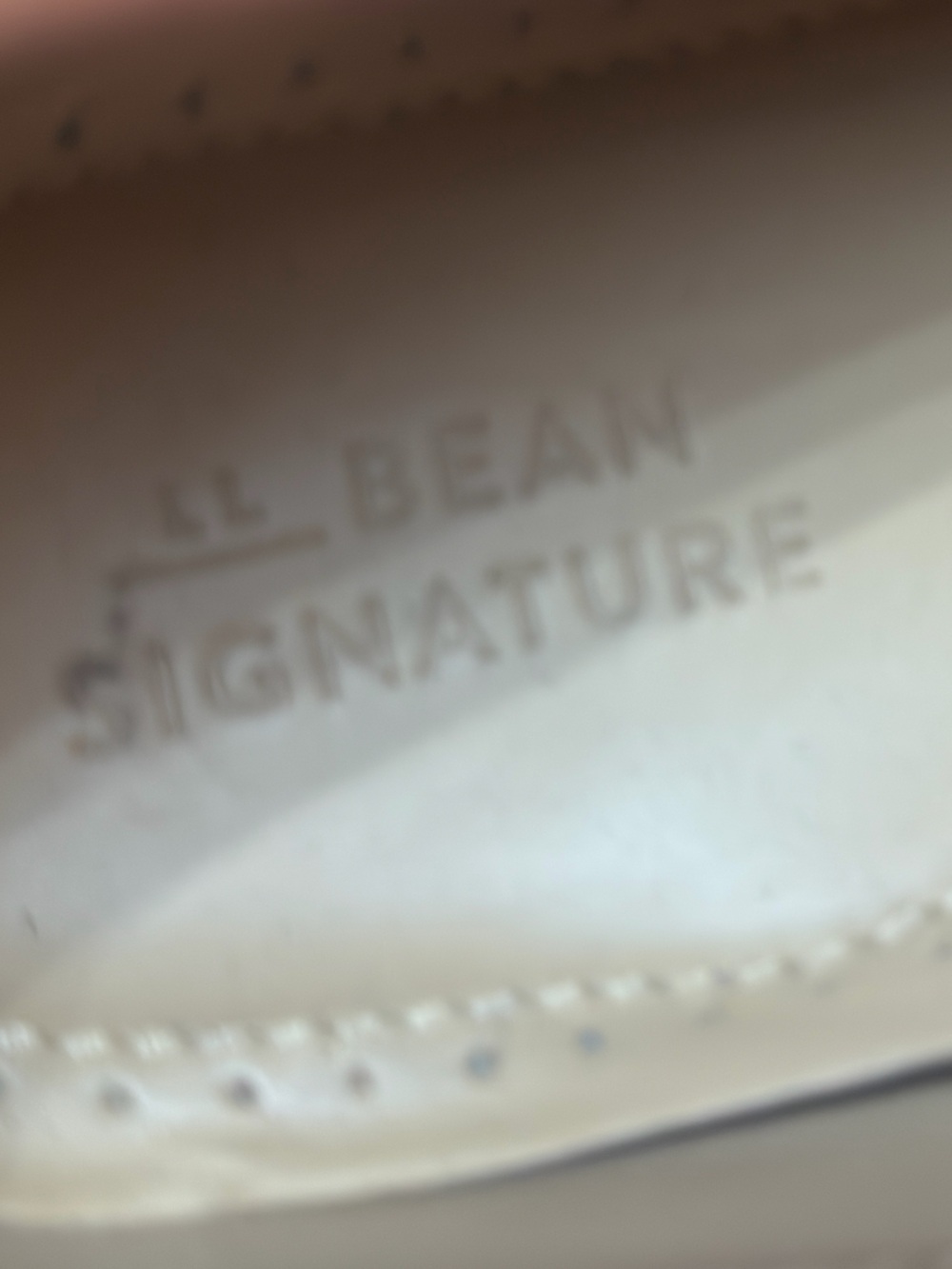 L.L. Bean Men's Leather Boat Shoes in Chestnut Brown - Picture 7 of 7